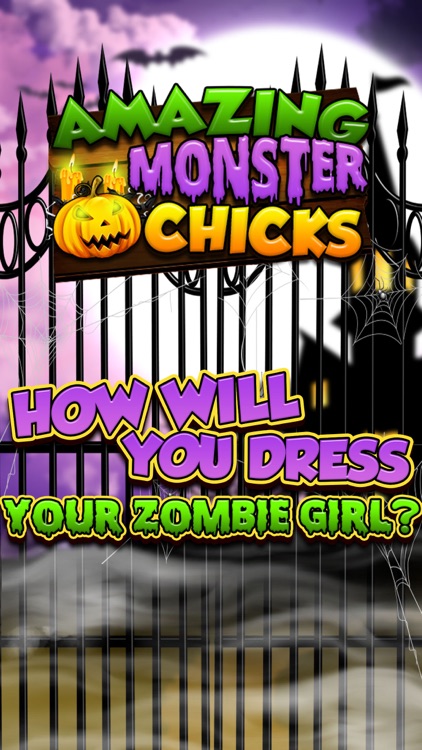 A Monster Chickz Spooky Dress-Up Make-Over - Free Salon Games for Girls screenshot-4