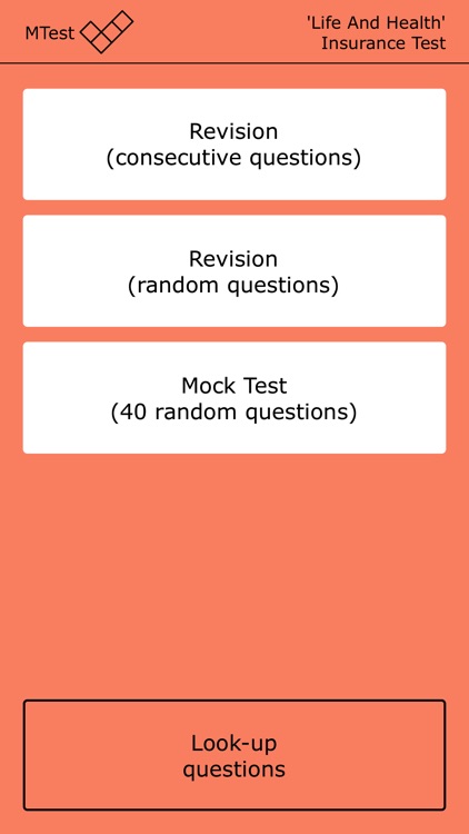 MTest: Life And Health Insurance Test screenshot-3