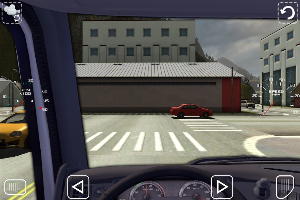 Truck Simulator Grand American Mountain Free screenshot 2