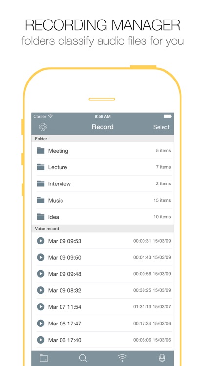 Voice Recorder Free - Recording Audio Memos App