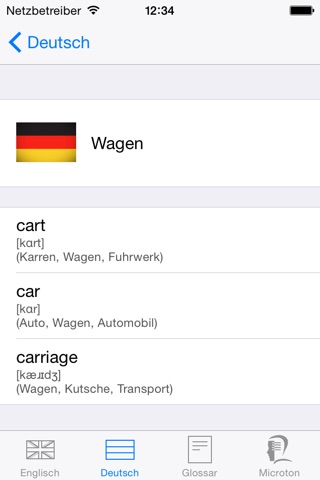 iWörterbuch German-English screenshot 4