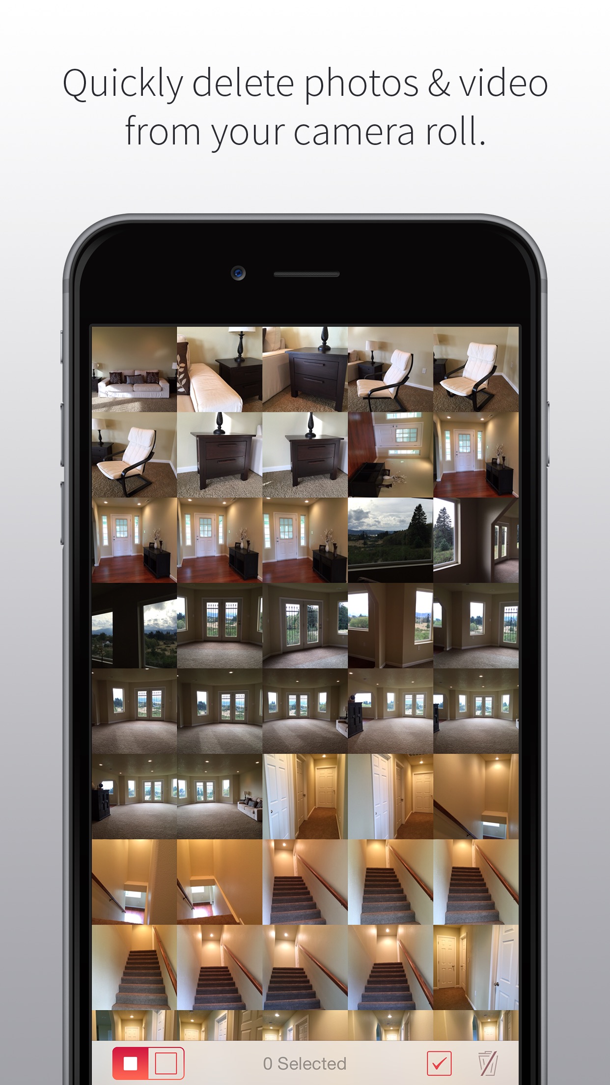 Screenshot do app Bulk Delete - Clean up your camera roll
