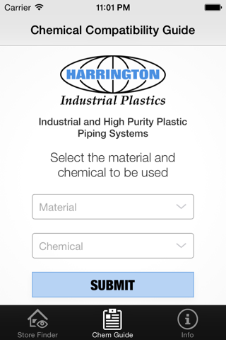 Harrington Chemical Guide for Piping Systems screenshot 2