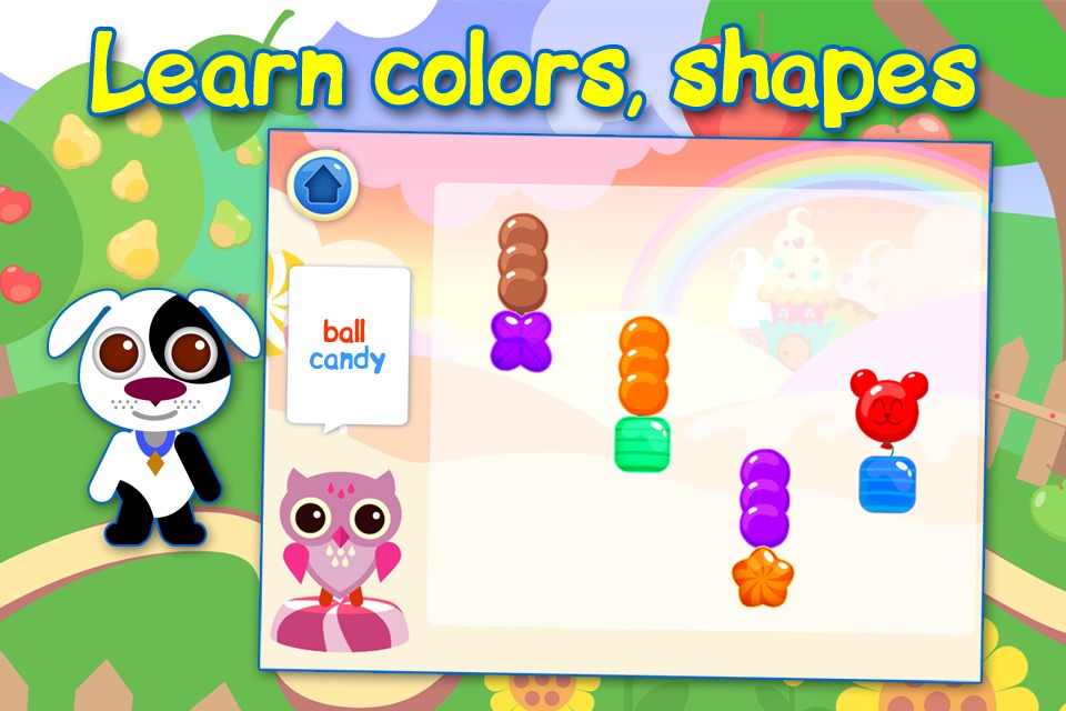 Child learns colors & drawing. Educational games for toddlers. Free Version. screenshot 3