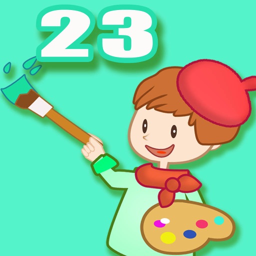 Coloring Book 23 - Making the car ship and plane colorful icon