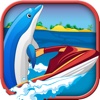 Dolphin Jet Skier Run - Fun Wave Surfer Rider Free