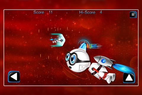Nerd Bot Rocket : The Flying Robot Cosmos Quest in Space screenshot 3