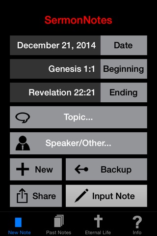 SermonNotes screenshot 2