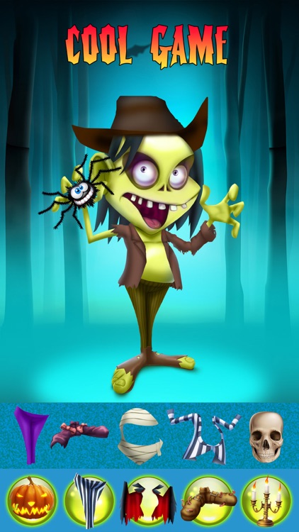 My Freaky Little Monsters and Zombies Dress Up Club Game - Free App