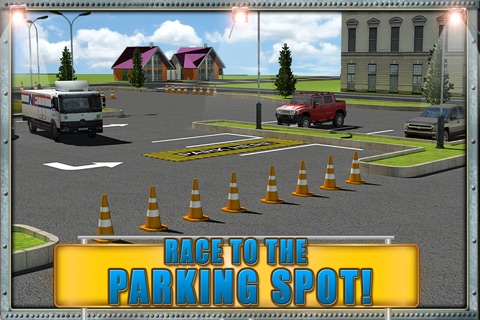 Road Truck Parking Madness 3D screenshot 4