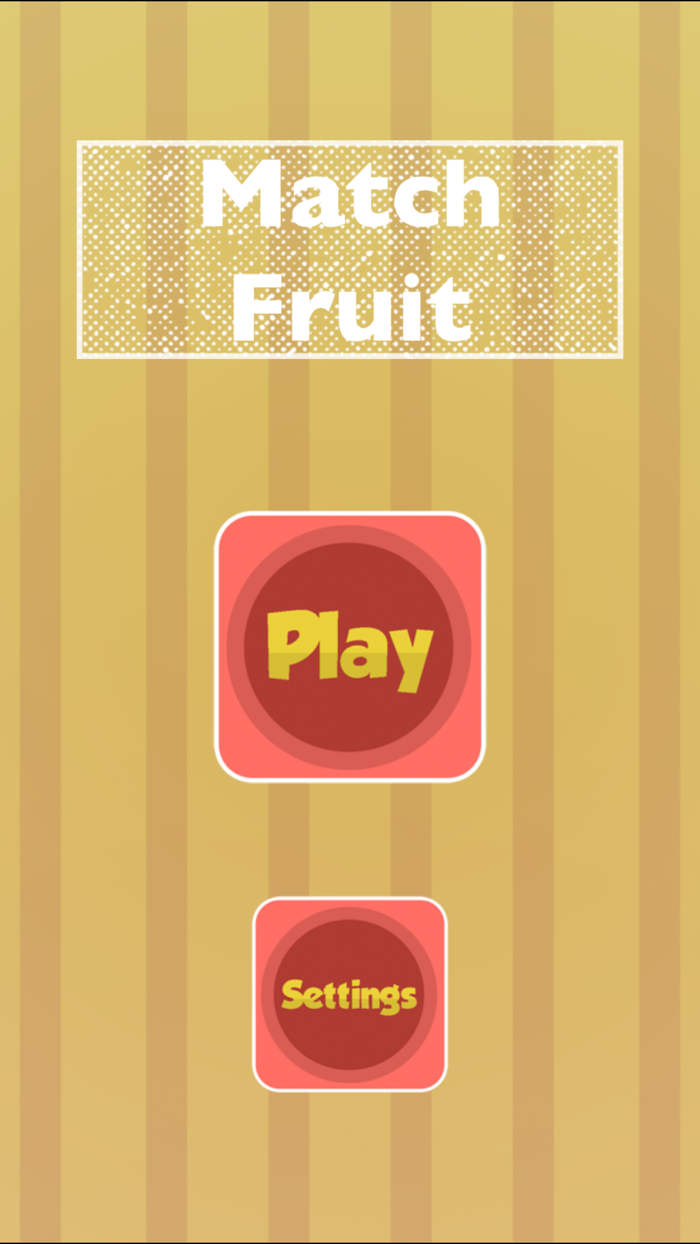 Match Fruit Game