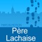 This application will guide you through the Père-Lachaise Cemetery