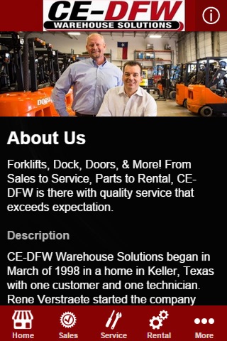 CE-DFW Warehouse Solutions screenshot 2