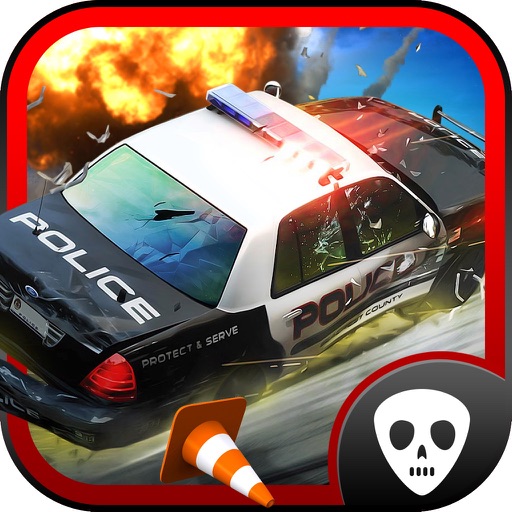 Reckless Cops Rival Bandits 3D Xtreme 911 Police Car Smash Racing iOS App