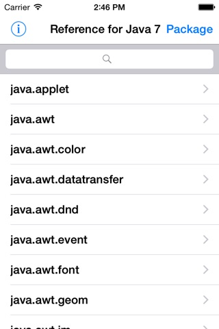 Referencia para Java 7 screenshot 2