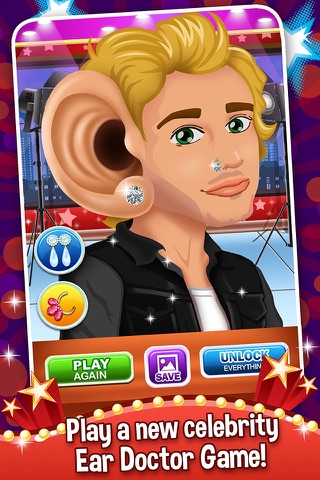 Celebrity Ear Surgery Doctor Simulator - my surgeon salon & little dr spa makeover mommy games for kids screenshot 3