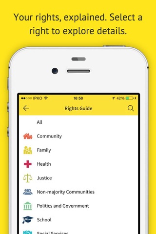 Know Your Rights screenshot 2