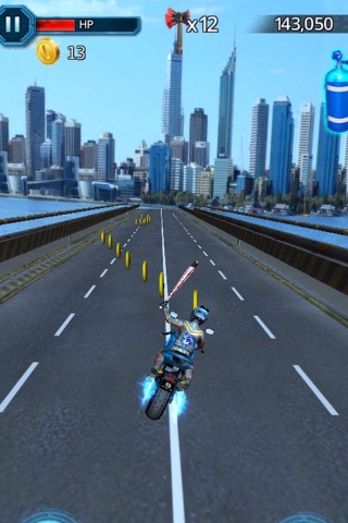 3D Bike Blast : Road Traffic Wars Bravo Rush Racing Free screenshot 4