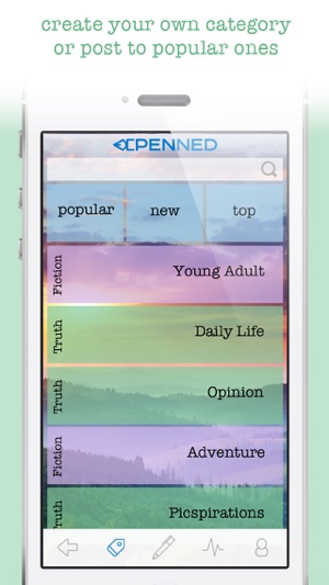 Penned - read, write & share stories(圖2)-速報App