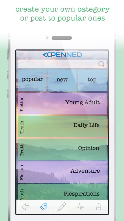 Penned - read, write & share stories