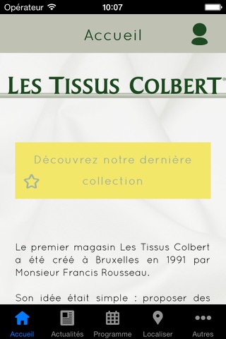 Tissus Colbert screenshot 2