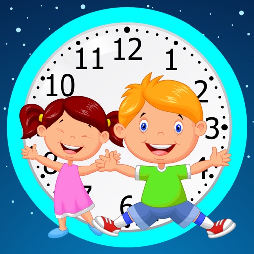 Clock Learning for Kids Icon