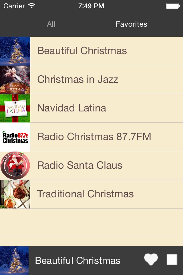 Radio Navidad screenshot 3
