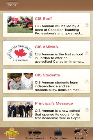 Canadian International School screenshot 2