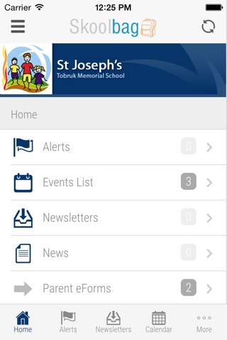 St Joseph's Tobruk Memorial School - Skoolbag screenshot 3