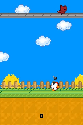 A Chicken Farm - Retro Arcade Zig Zag Run screenshot 3