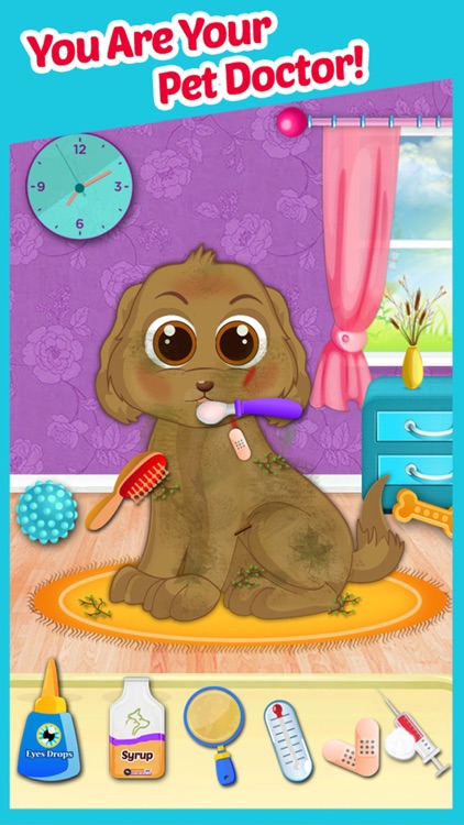 Kitty & Puppy Care - Cat Spa & Dog Dress up Fun in Real Pet Vet Doctor Game