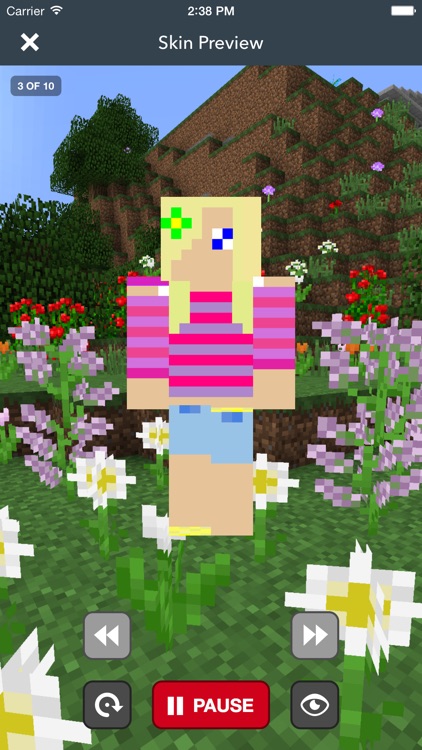 Skins Pro Girls for Minecraft