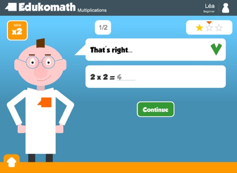EdukoMath : Tables de multiplication ! screenshot 2