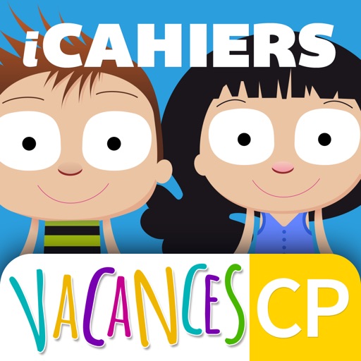 iCahier de vacances CP, cahier de vacances du CP au CE1, révision CP, exercices CP icon