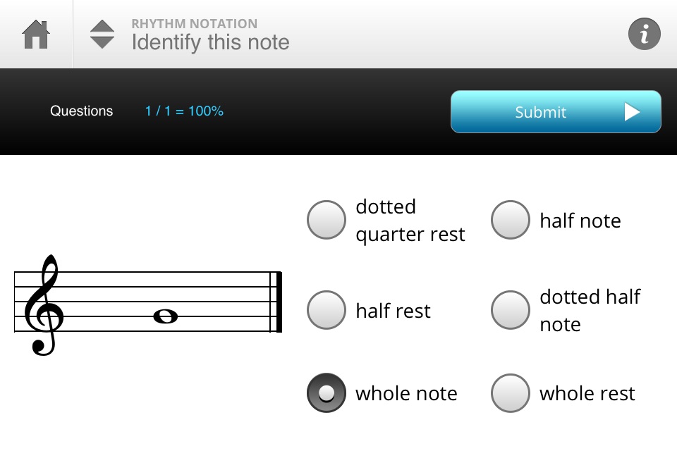 Musition Rhythm Notation screenshot 2