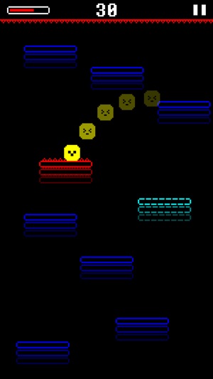 Dac Fall Pixel jump down on series of platform to undergroun(圖4)-速報App