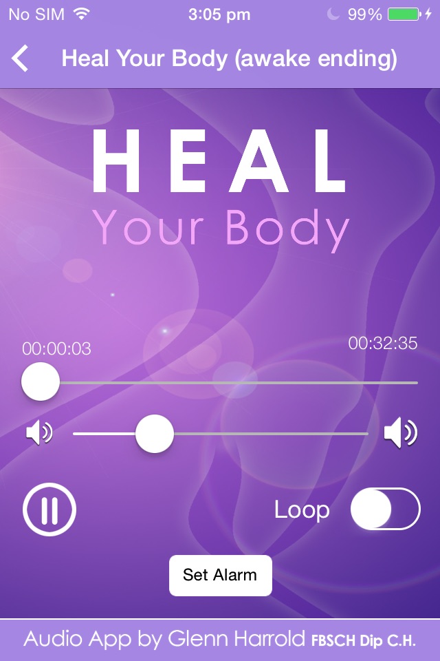 Heal Your Body by Glenn Harrold: Hypnotherapy for Health & Self-Healing screenshot 3