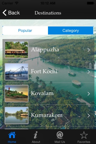 Kerala Tourism App screenshot 2