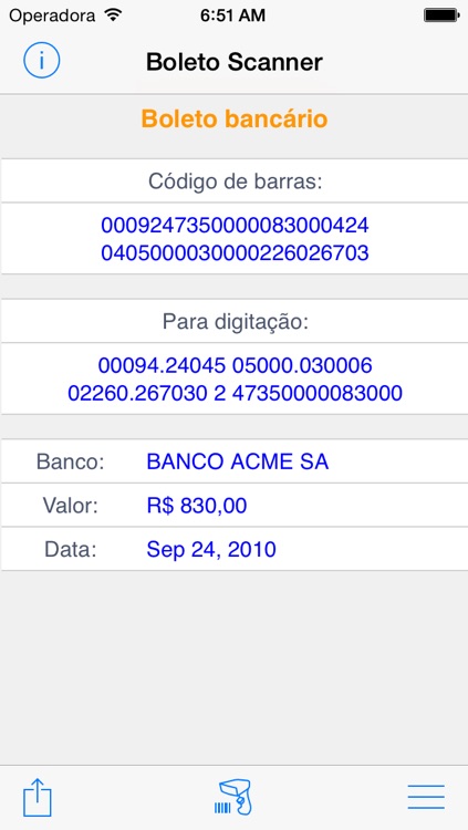 Boleto Scanner