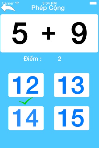 Bé Học Toán Cộng Trừ Nhân Chia Miễn Phí - Kid Math Free screenshot 2