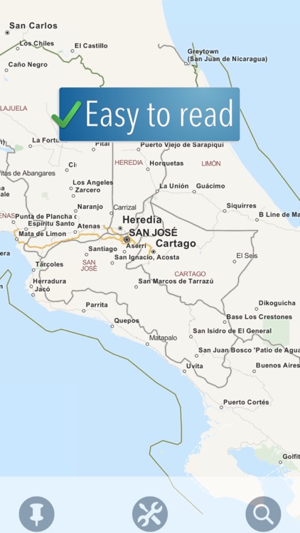 Costa Rica Travelmapp