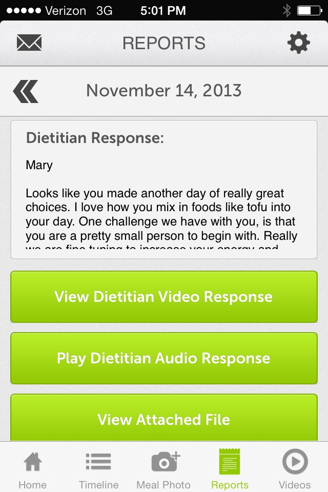 My Dietitian screenshot 3