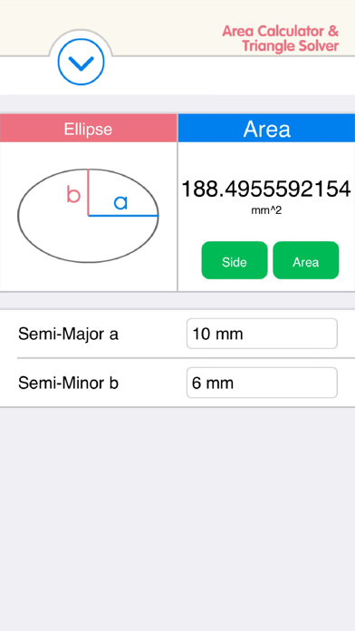 How to cancel & delete Area Calculator & Triangle Solver - Quadrilateral, Circle, Ellipse, Rectangle from iphone & ipad 3