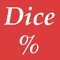 Quickly calculate six-sided dice probabilities