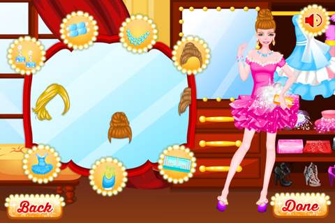 Shoulder Dresses Up Game screenshot 3