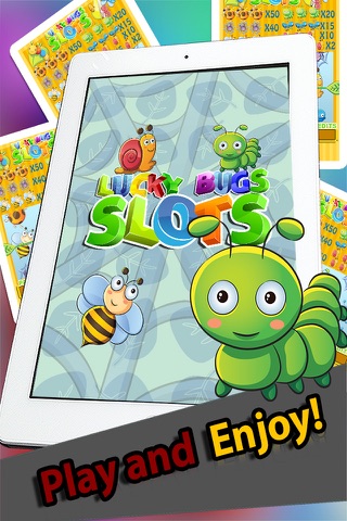 Lucky Bugs Slots Free - Las Vegas Strip Casino Slots Machine, Spin The Reels & Win screenshot 2