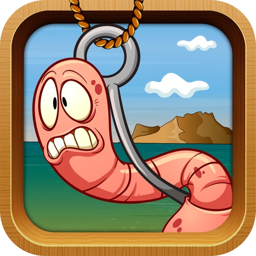 Hooky Worm The challenging Game to get coins and catch a fish For Kids. iOS App