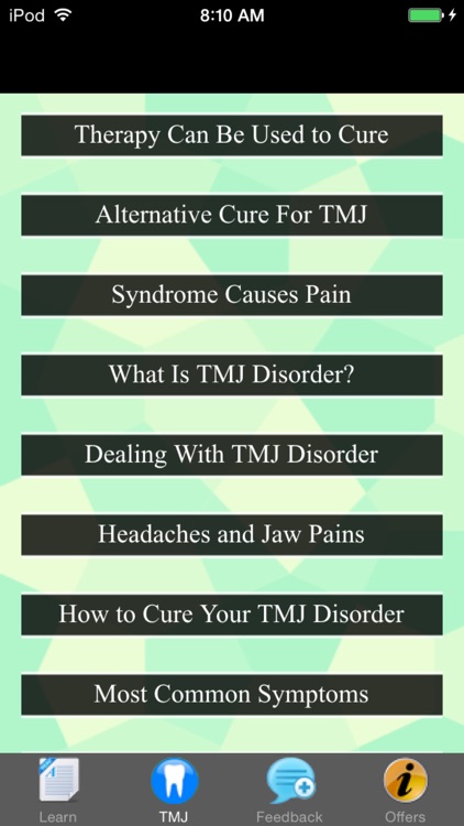 TMJ Disorder - Suggested Treatment & Remedies