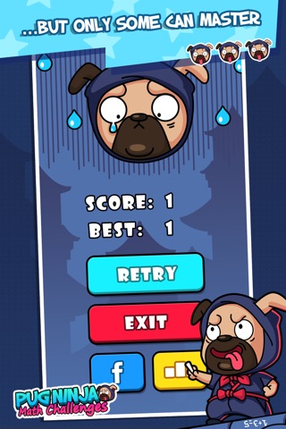 Pug Ninja - Math Challenges screenshot 4