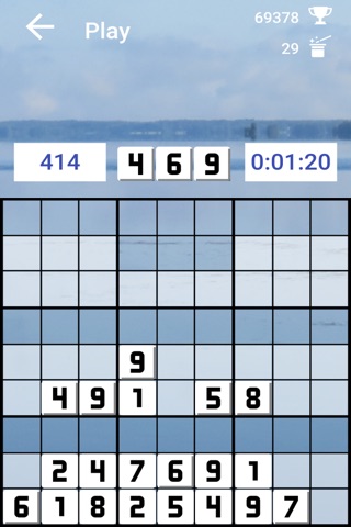Sudrop sudoku screenshot 3